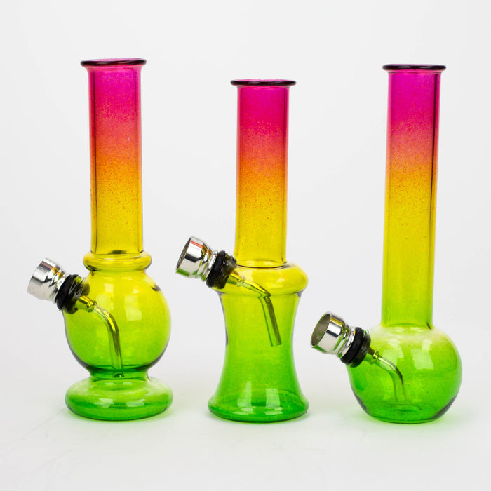 6" mini glass bong Box of 12 [BG266]_2