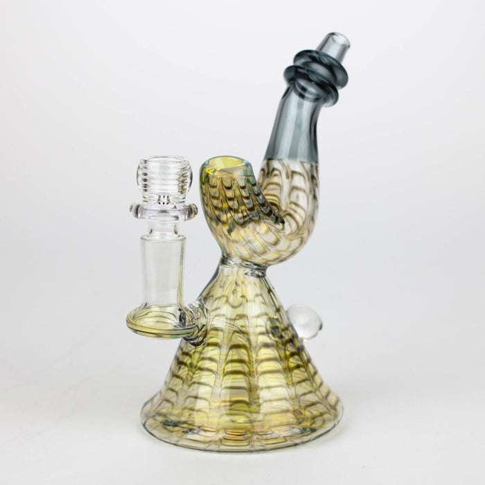 6.5" sherlock glass bong_0