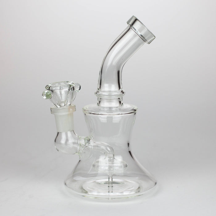 6.5" glass bong with shower head diffuser_2