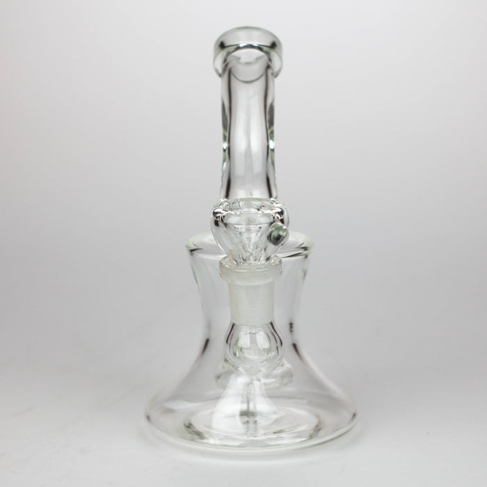 6.5" glass bong with shower head diffuser_3