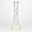 10" Glass Bong With Daisy Design [BH1063]_2