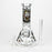 8" Glow in the dark Glass Bong with RM design [BH085]_7