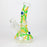 8" Glow in the dark Glass Bong With Eye Design [BH090]_0