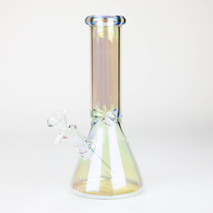 8" Solid Color Eletroplate Glass Beaker Bong [BH107x]_13