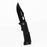 ALPHASTEEL | Hunting Knife - BLACK STAR FOLD_0