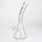 10" SPARK beaker thick glass bent neck water bong_3