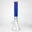 Genie | 17" sandblasted artwork tube 7 mm glass water bong [GB21004]_10