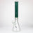 Genie | 17" sandblasted artwork tube 7 mm glass water bong [GB21004]_8