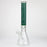 Genie | 17" sandblasted artwork tube 7 mm glass water bong [GB21005]_8