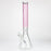 Genie | 17" sandblasted artwork tube 7 mm glass water bong [GB21005]_7