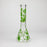 10" Glass Bong With Leaf Design [WP 156]_2