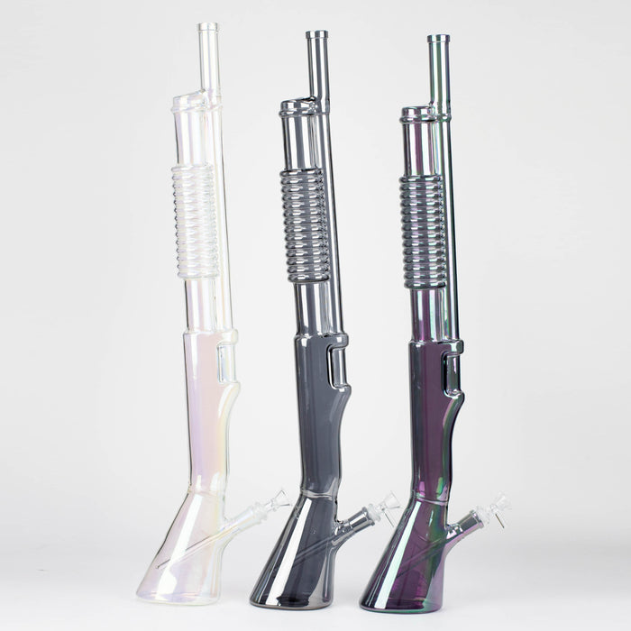 26.5"  Eletroplate Shotgun Glass Bong [WP-155]_0