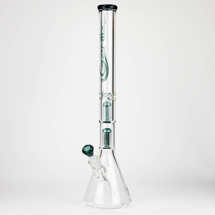 GENIE | 24" Dual 6 arms 9mm glass water beaker bong [GB1906]_9