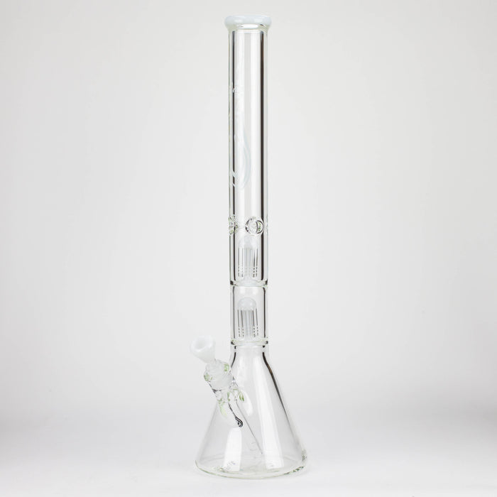 GENIE | 24" Dual 6 arms 9mm glass water beaker bong [GB1906]_8