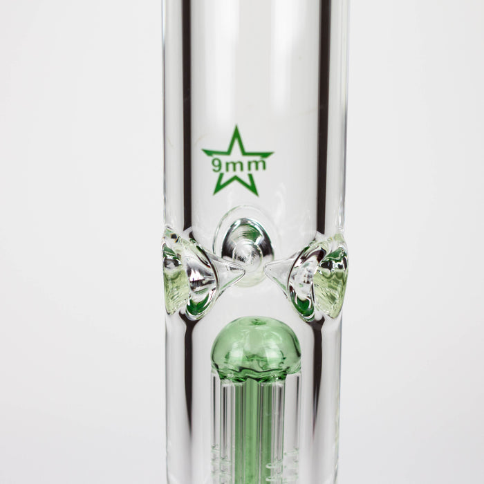 GENIE | 24" 9mm single percolator glass water bong [GB1905]_2