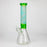 COBRA | 13.5" sandblasted pineapple 7 mm glass bong [LL023]_0