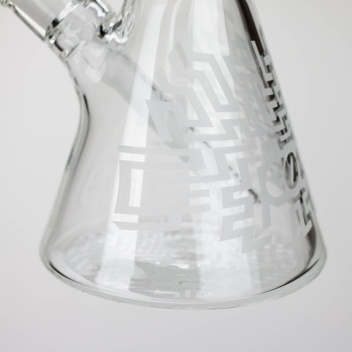 COBRA | 15" sandblasted artwork tube 7 mm glass water bong [YK04]_10