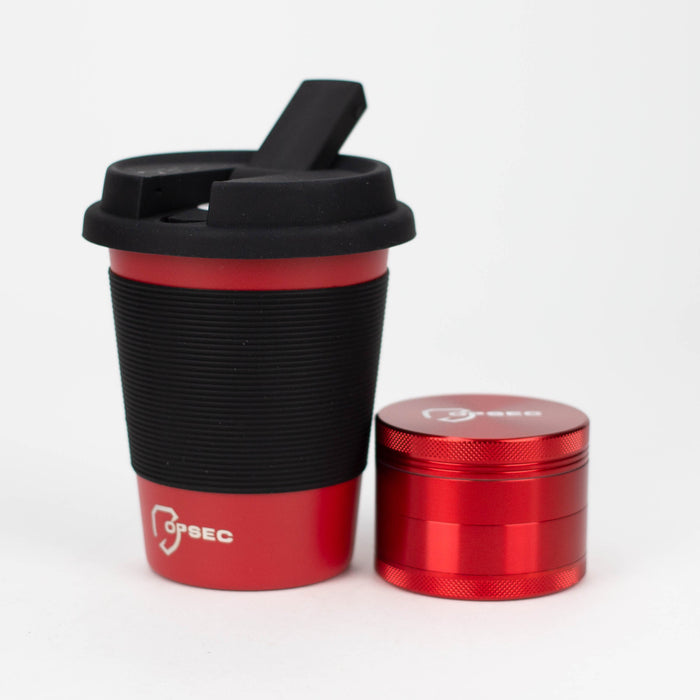 OPSEC Mug | Stealth Bubbler Bundle w/ Grinder and Extra Ceramic Bowl_12