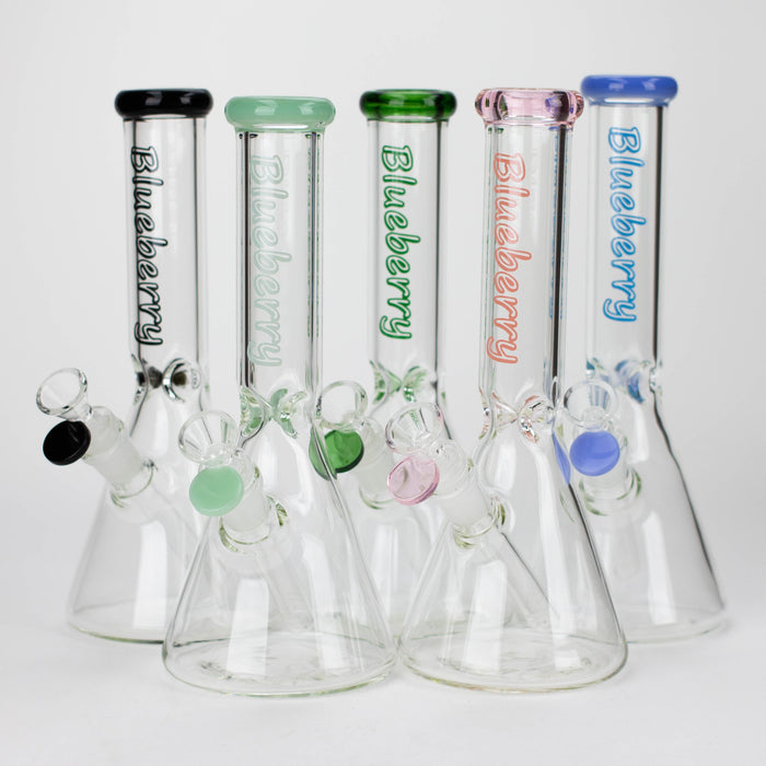 Blueberry |  11 inch Mini Beaker Bong [L708]_0