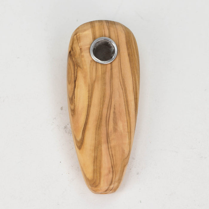 VOW | Olive Wood Simple Pipe/Smoker's Gift_3