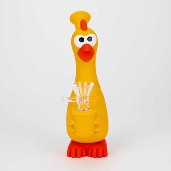 7" Screaming chicken water pipe-Assorted [H245]_3