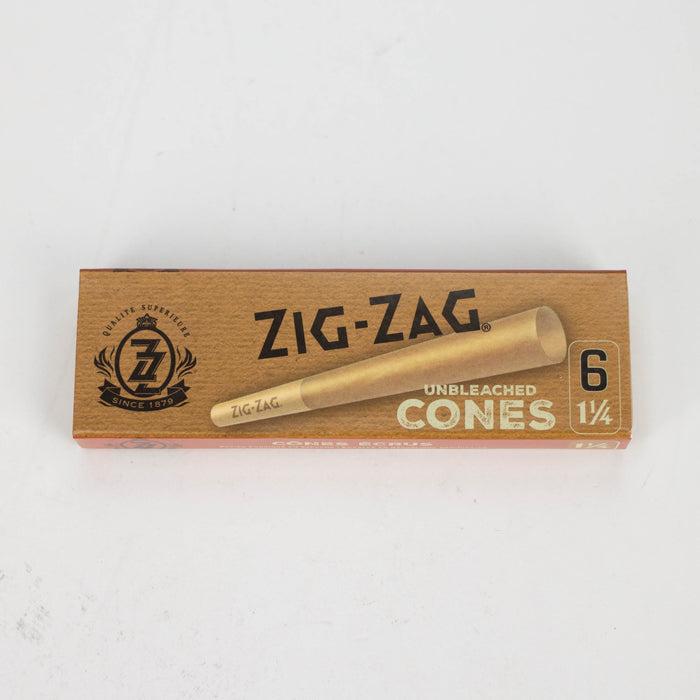 Pre-Rolled Cones - Zig-Zag Brown 1 1/4 Papers Box of 24_1