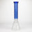 COBRA | 14" sandblasted geometric graphic 7 mm glass bong [YY01]_13