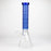 COBRA | 14" sandblasted geometric graphic 7 mm glass bong [YK08]_13