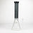 COBRA | 14" sandblasted geometric graphic 7 mm glass bong [YK06]_5