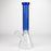 COBRA | 14" sandblasted geometric graphic 7 mm glass bong [YK06]_7