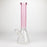 COBRA | 14" sandblasted geometric graphic 7 mm glass bong [YK06]_6