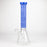 COBRA | 14" sandblasted geometric graphic 7 mm glass bong [YY03]_7