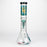 Infyniti | Untamed 14" 7 mm classic beaker water bong - Koi Fish [GP2021]_5