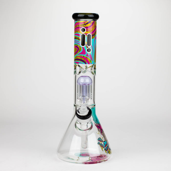 Infyniti | Untamed 14" 7 mm classic beaker water bong - Jellyfish [GP2016]_5