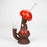 7" Epoxy mushroom water pipe-Assorted [H328]_1