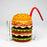 Cermic Hamburger Mug Water Pipe [H319]_3