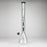 GENIE | 24" 9mm Triple percolator beaker water bong [GB1907]_5