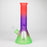 12.5" Soft glass 7mm beaker water bong [M12004]_6