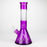 12.5" Soft glass 7mm beaker water bong [M12007A]_8