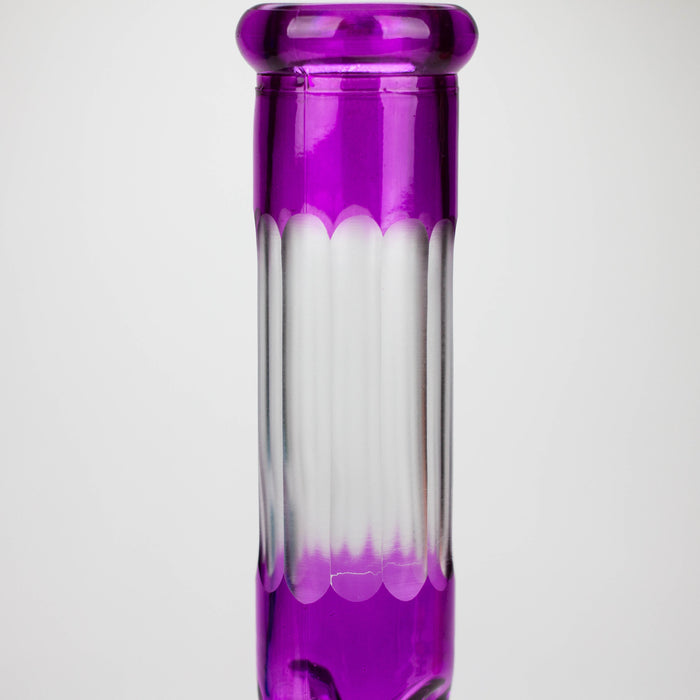 12.5" Soft glass 7mm beaker water bong [M12007A]_10