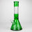 12.5" Soft glass 7mm beaker water bong [M12007A]_3