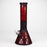 12.5" Soft glass 7mm beaker water bong [M12008]_3