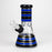 8" Soft glass 7mm beaker water bong [M08006A]_4