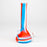 8" Tricolor silicone beaker water bong [71-Top13]_5