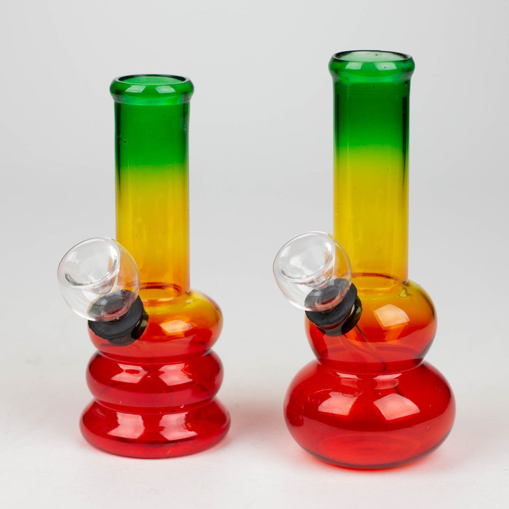 5" Rasta glass water bong [GP1864]_0