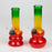 5" Rasta glass water bong [GP1864]_0