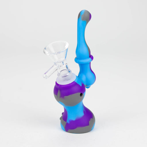 5.5" Silicone Mini Bubbler-Assorte [157B]_1