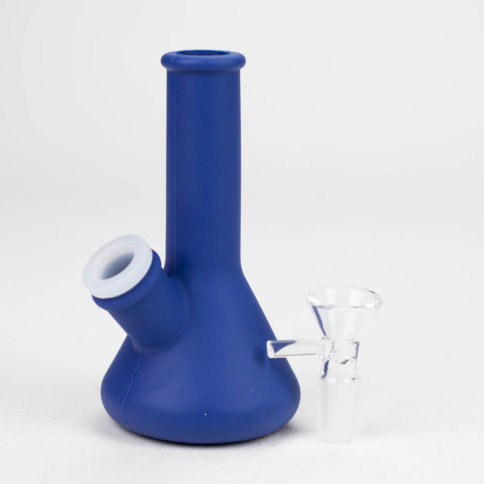 4" Mini Silicone Bong - Assorted [183B]_5