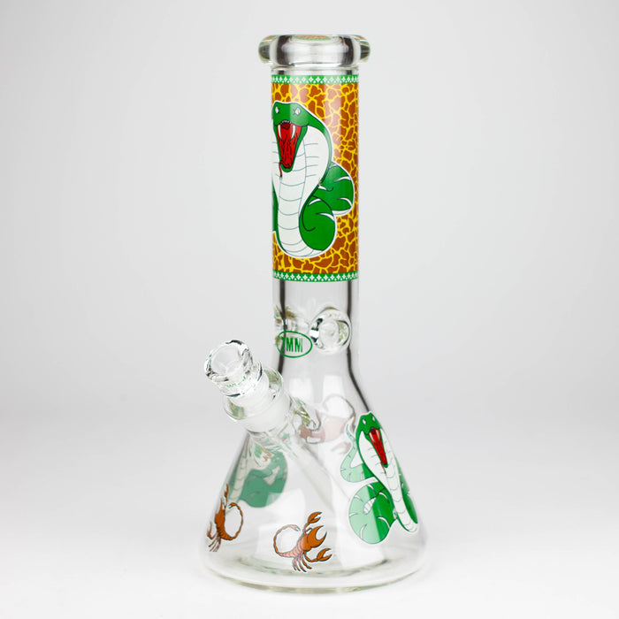 Fortune | 12" 7mm Snake Glow in the dark Beaker Bong [GT125007]_10