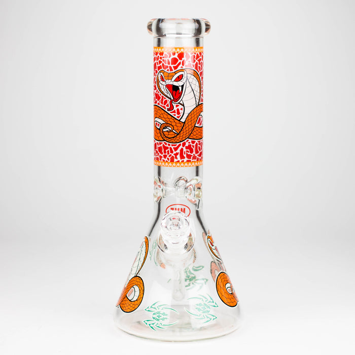 Fortune | 12" 7mm Snake Glow in the dark Beaker Bong [GT125007]_14